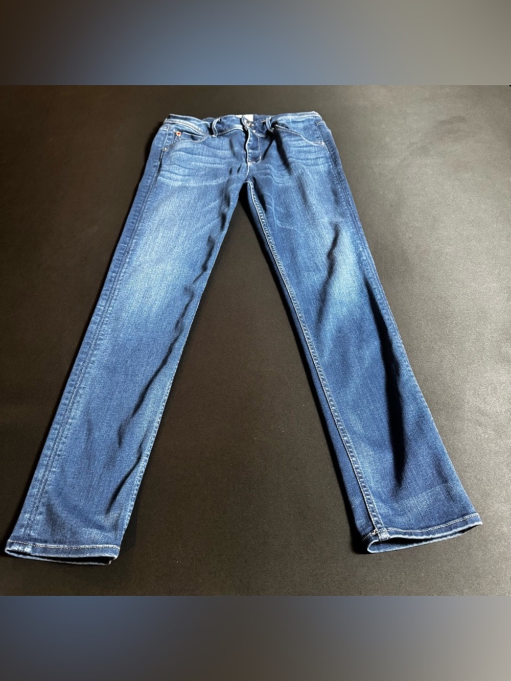 Hudson Collin Midrise Skinny Jeans 29 Medium Wash Stretch USA